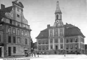 Rathaus der Stadt Tilsit vor 1945